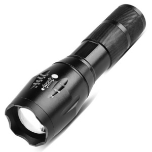 Strong Light Flashlight LED Aluminum Alloy Mini Waterproof Strong Light Portable Outdoor Flashlight Camping