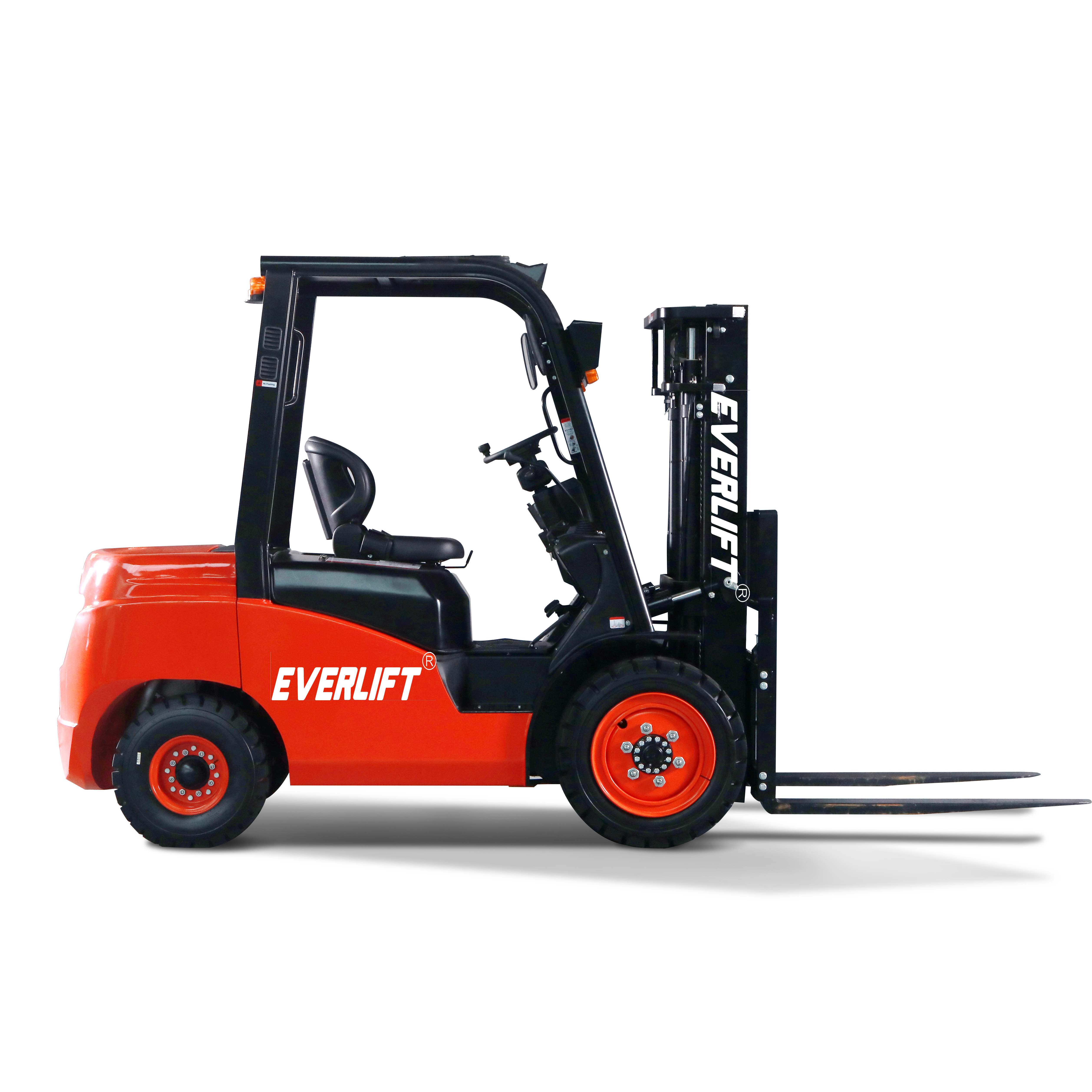 Heli forklift diesel forklifts price 2500kg 3000kg 3500kg  3m-6m triplex mast lpg gasoline forklifts solid tires side shifter