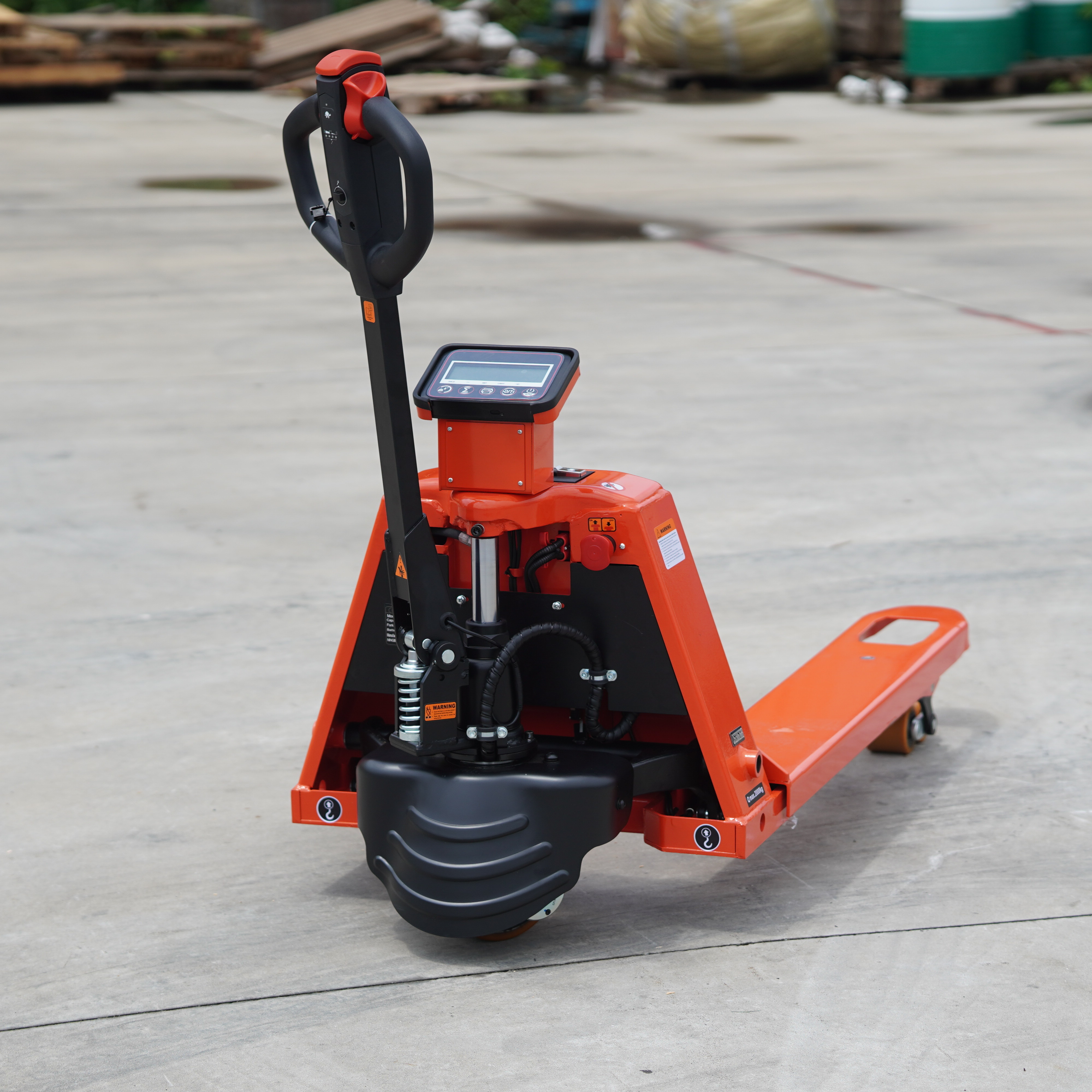 everlift brand 1500KG 2000kg capacity electric truck with scale with lithium battery