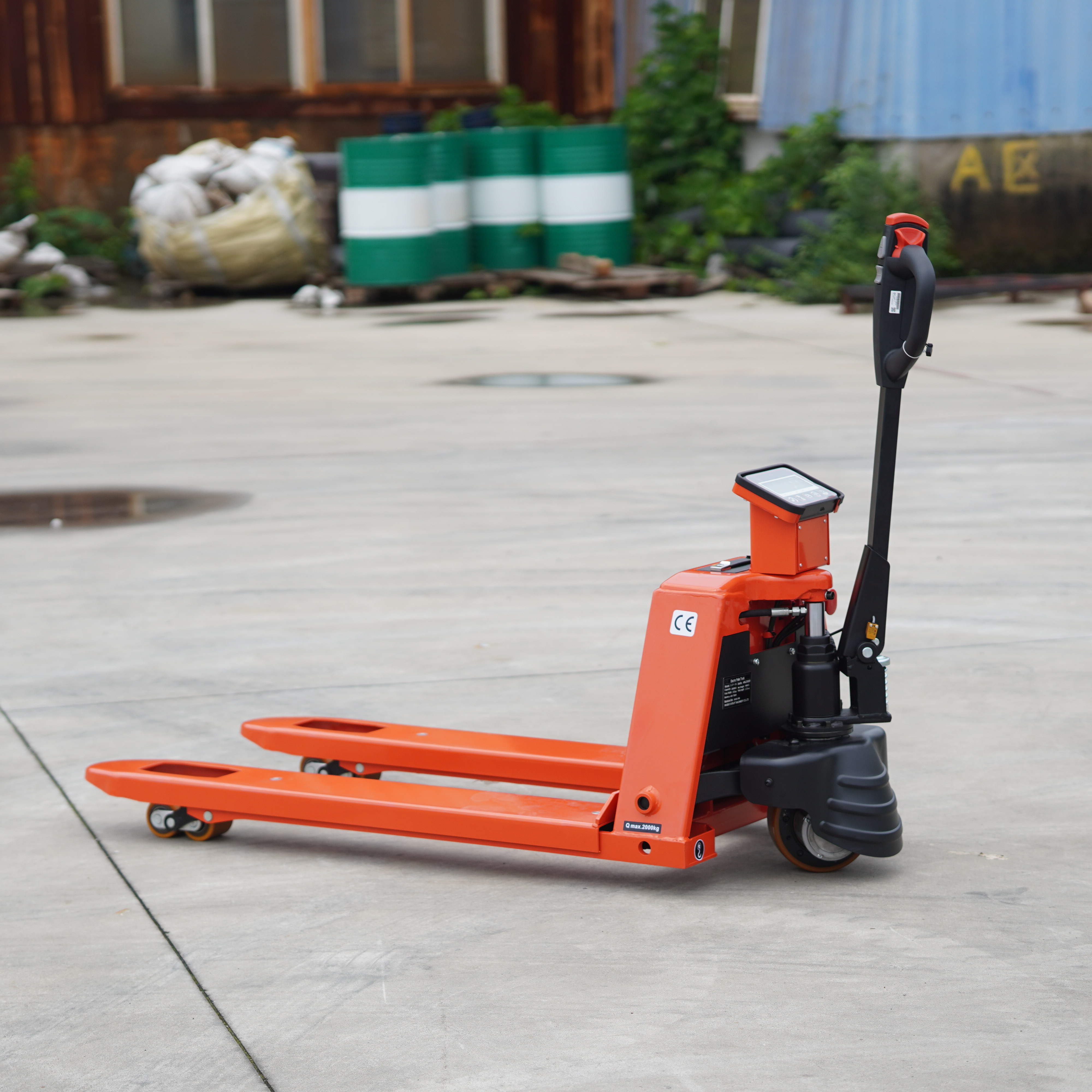 everlift brand 1500KG 2000kg capacity electric truck with scale with lithium battery