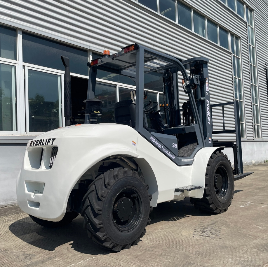 forklift price  diesel rough terrain heli forklift  4wd CPCD25R 3000mm -6000mm triplex mast  vacuum  tires