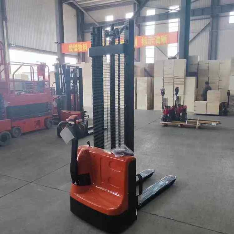 Factory Whole Sale Price ELES-15J 1.5Ton 3M  Full Electric Stacker Walkie Semi Electric Pallet Stacker Self loading Stacker