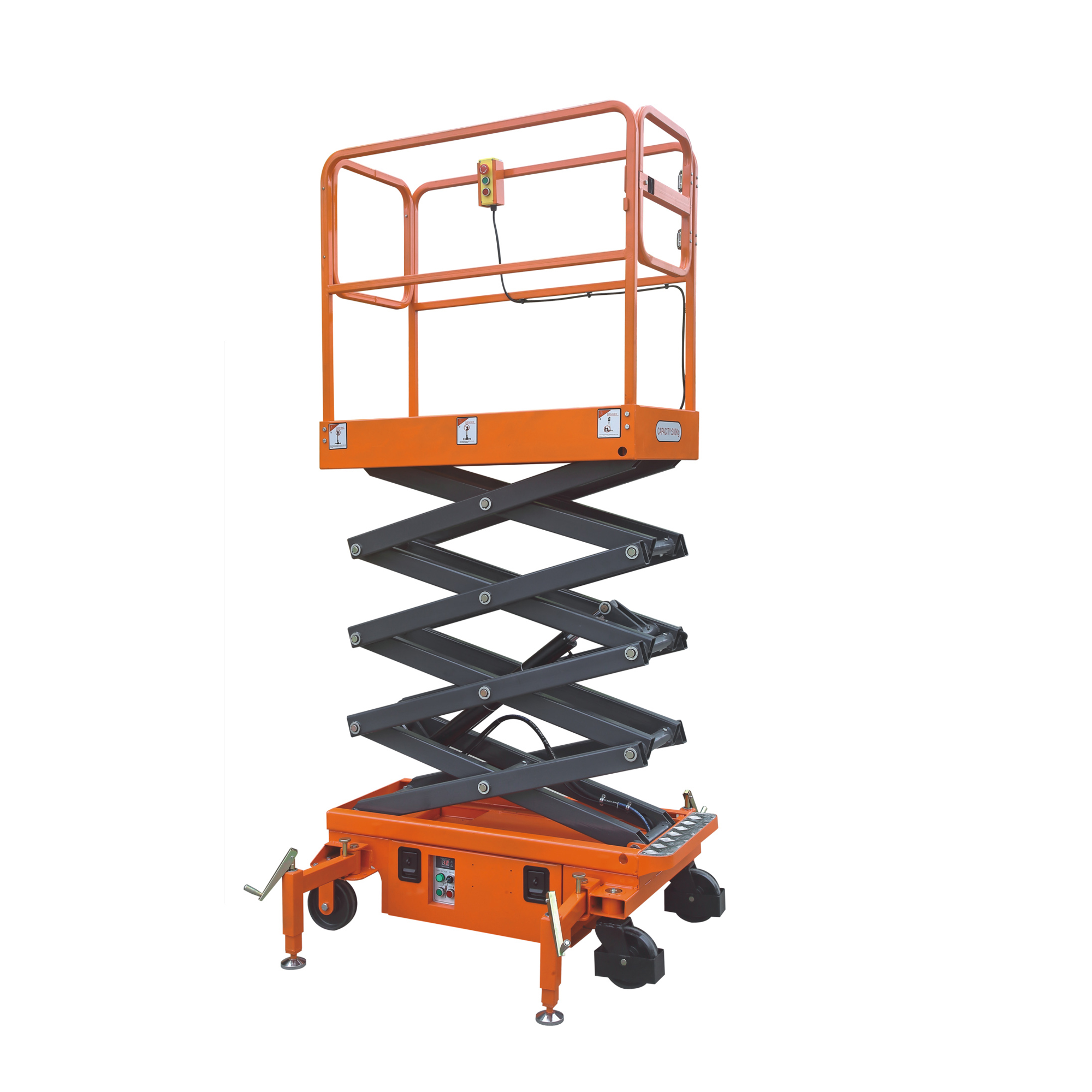 Mini 3m 4m 5m scissor lift platform 300kg self-propelled elevated work platform battery drive small lifter EverLIFT Brand