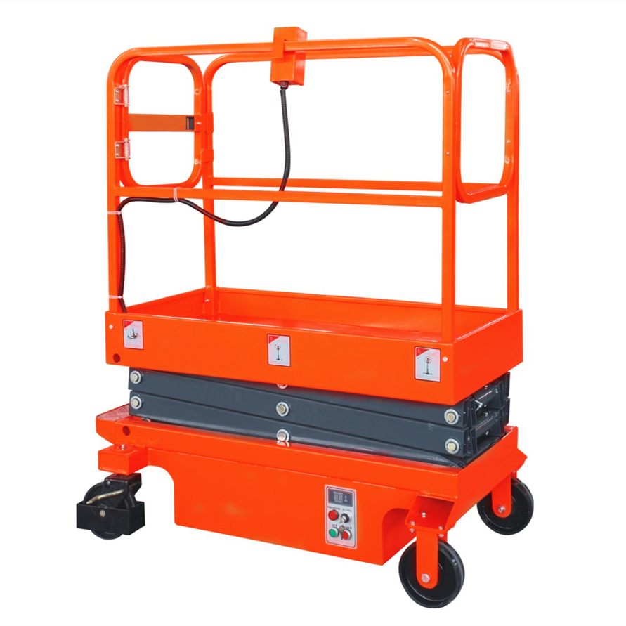 300kg 3meter 3.9meter scissor lift Mini Manual Scissor lift platform work platform