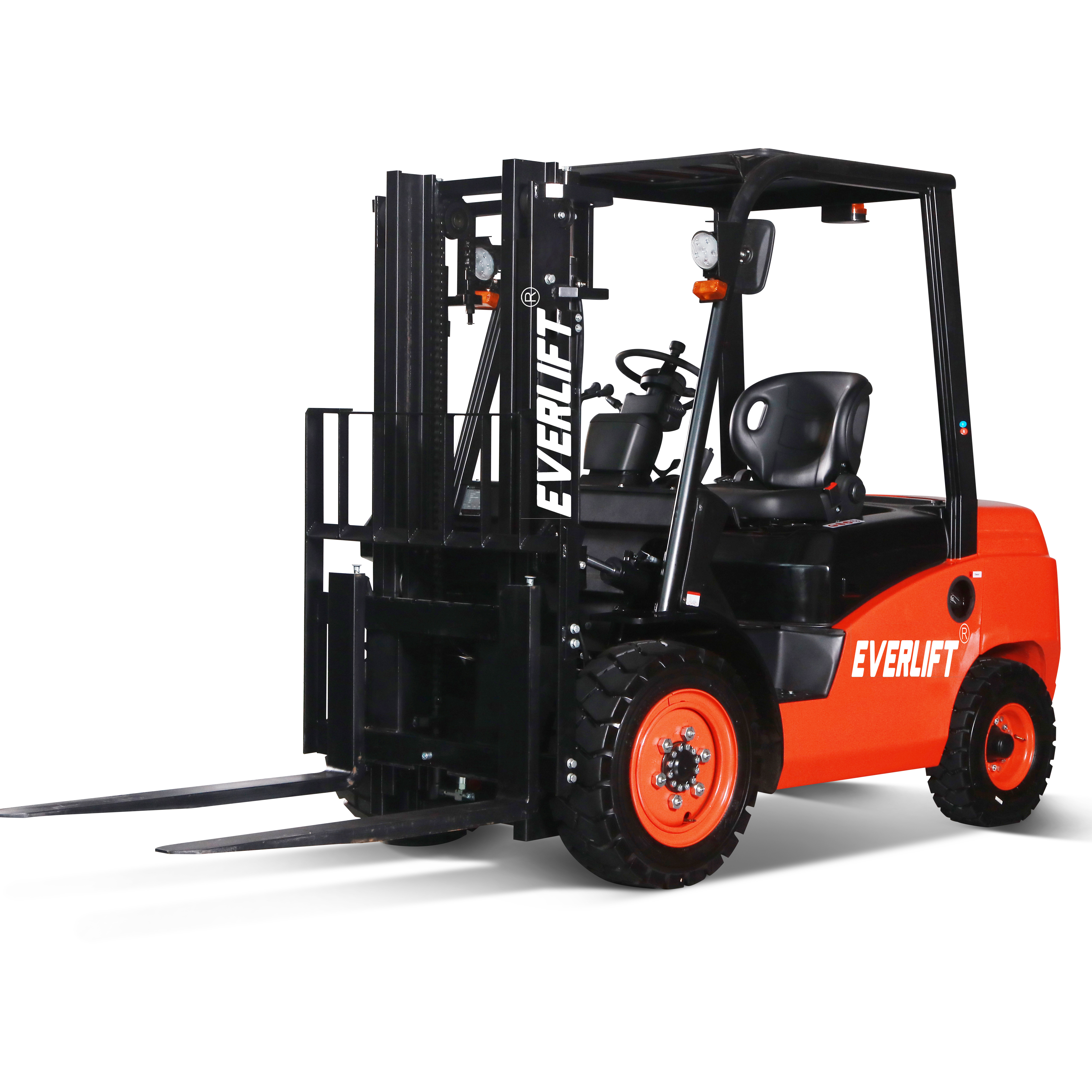 Heli forklift diesel forklifts price 2500kg 3000kg 3500kg  3m-6m triplex mast lpg gasoline forklifts solid tires side shifter