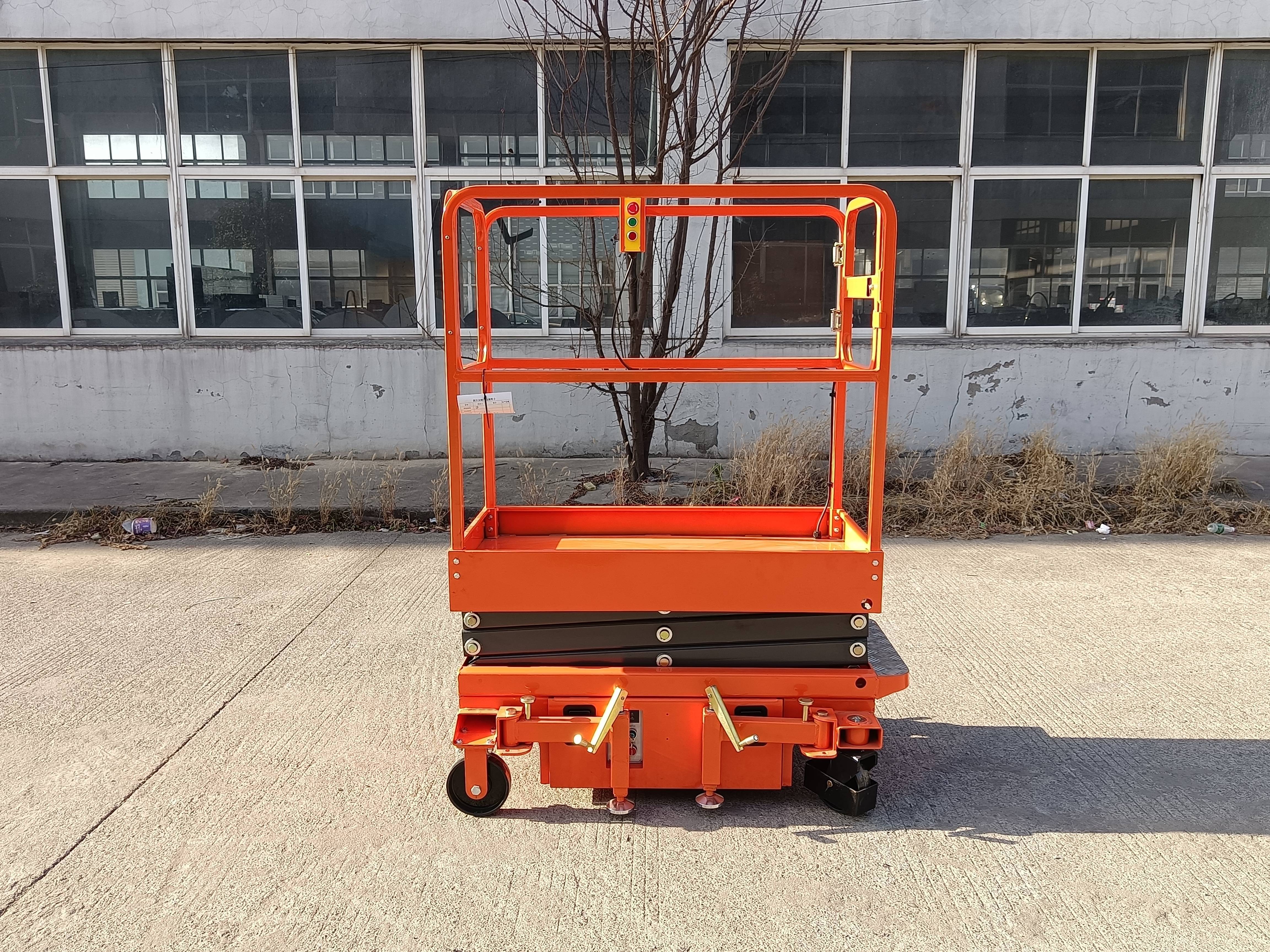 Mini 3m 4m 5m scissor lift platform 300kg self-propelled elevated work platform battery drive small lifter EverLIFT Brand