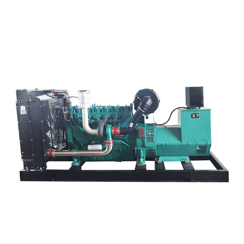 Generator Set Low Fuel Consumption Full Power 200 KW 12V DC Electric Start,24v DC Electric Start Open Air Generator 1500rpm 360A