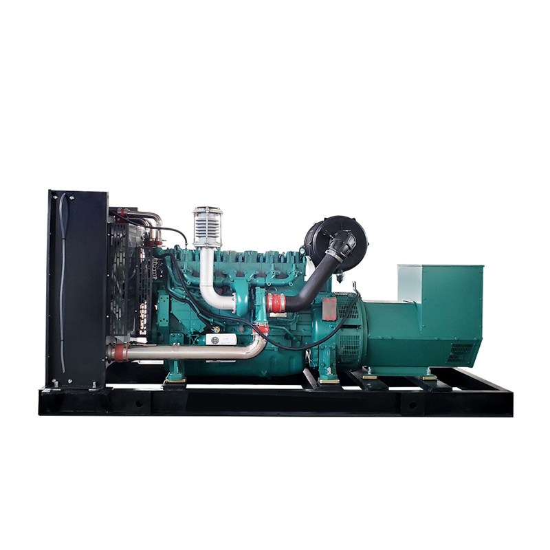 Generator Set Low Fuel Consumption Full Power 200 KW 12V DC Electric Start,24v DC Electric Start Open Air Generator 1500rpm 360A