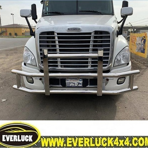 High quality custom bull bar,nudge bar,grille guard for Semi truck Cascadia 2012