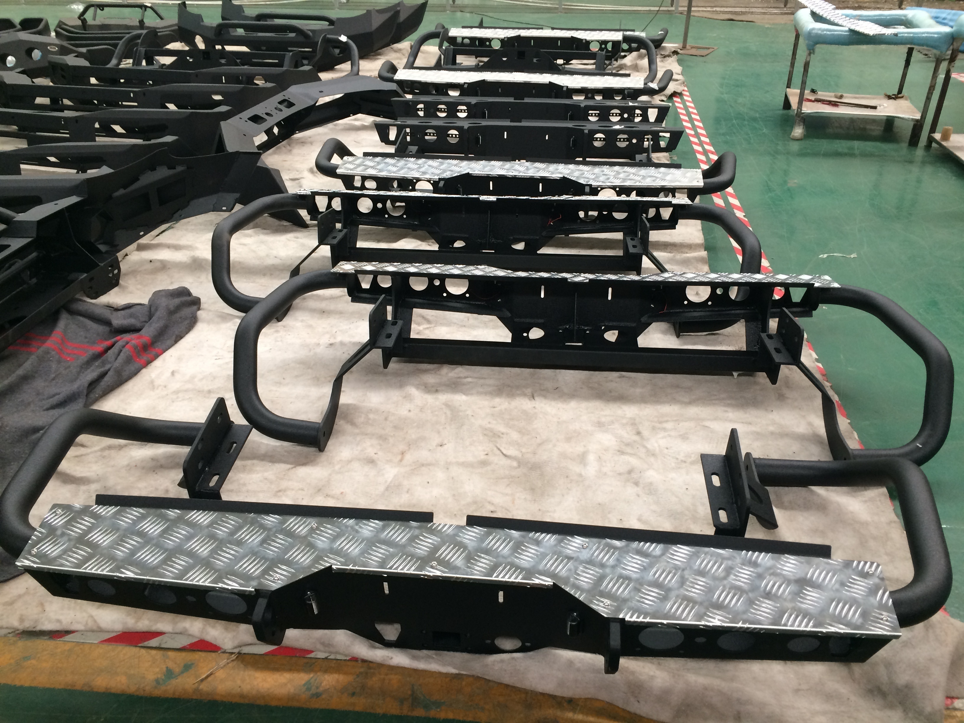 4wd action tow bar, rear bumper, 4x4 camping for FJ80