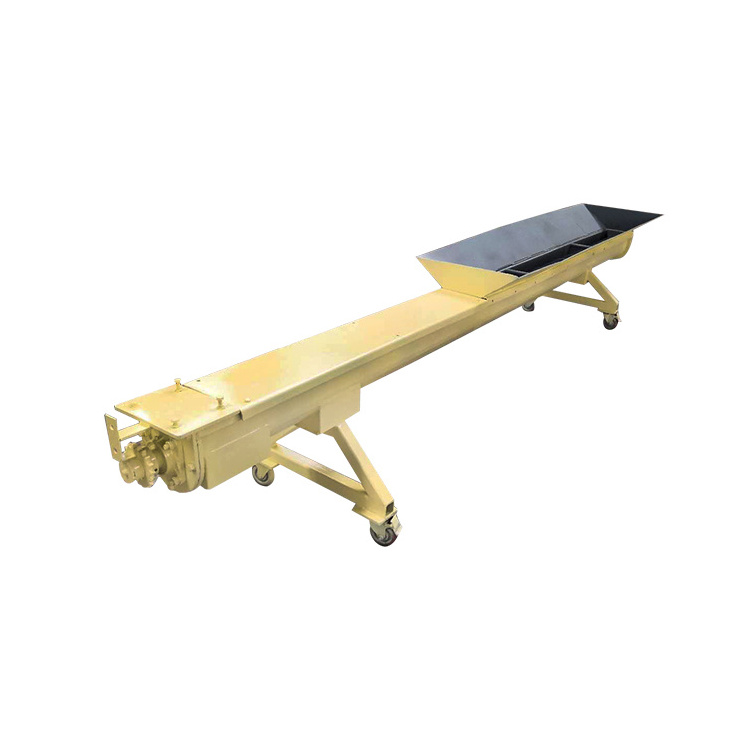 Shavings  And  Wood  Chips  Inclined  Transport    Auger   Screw  Conveyor