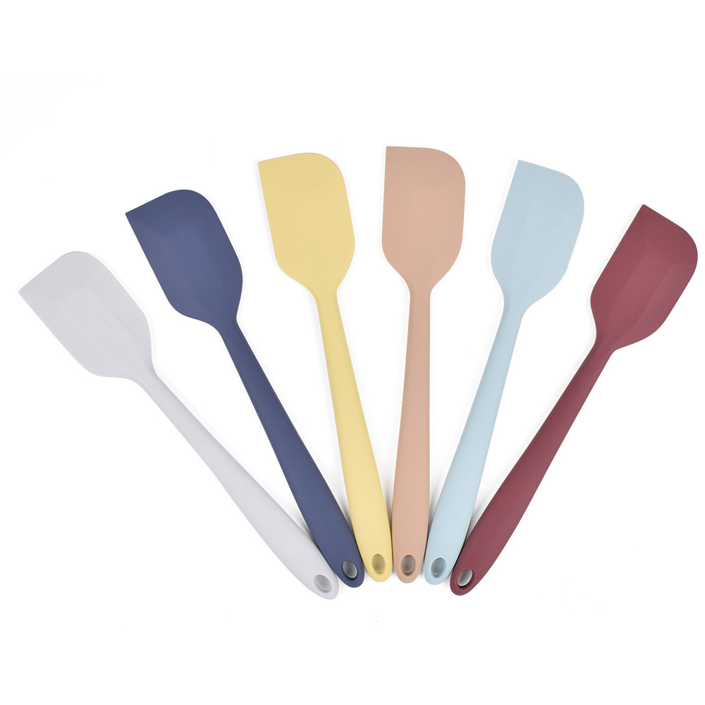 10.2 Inch Kitchen Accessories Cake Tools Heat Resisting Baking Utensils Silicone Scraper Pastry Spatula