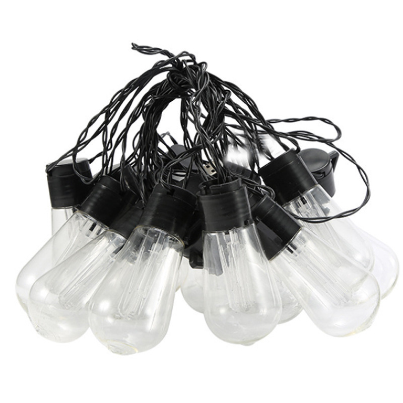 garden lights led string light bulb solar light decoration canteen outside home Christmas Halloween party Waterproof