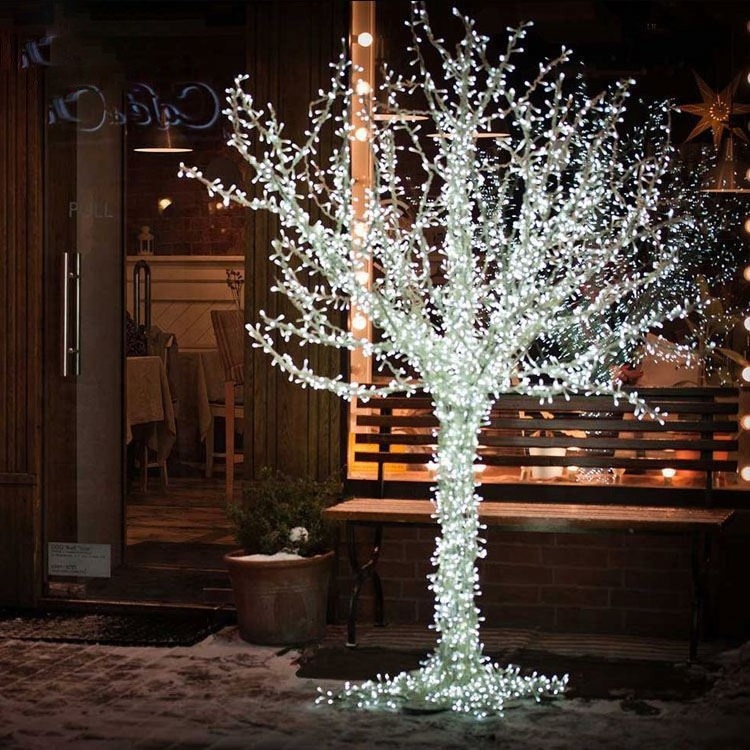 Holiday Decor Twig Led Motif Tree