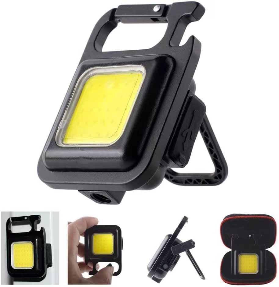 Mini Portable Camping Emergency Keychain COB Light