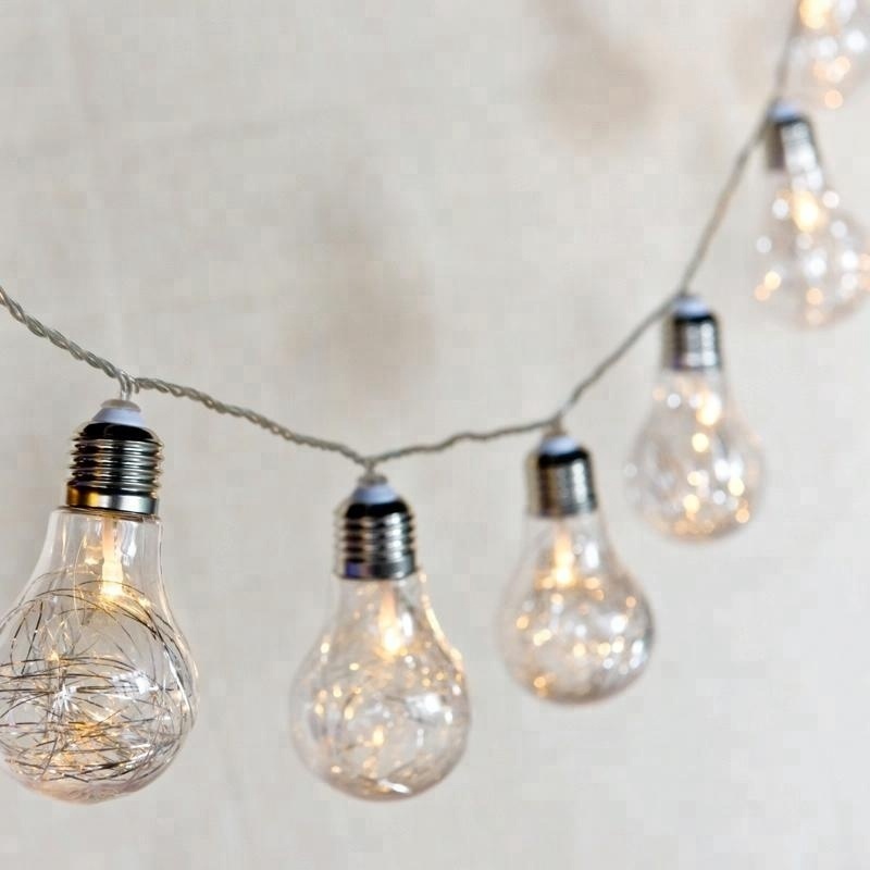 Evermore Battery Operated Edison Bulb Led String Light Chain for Outdoor