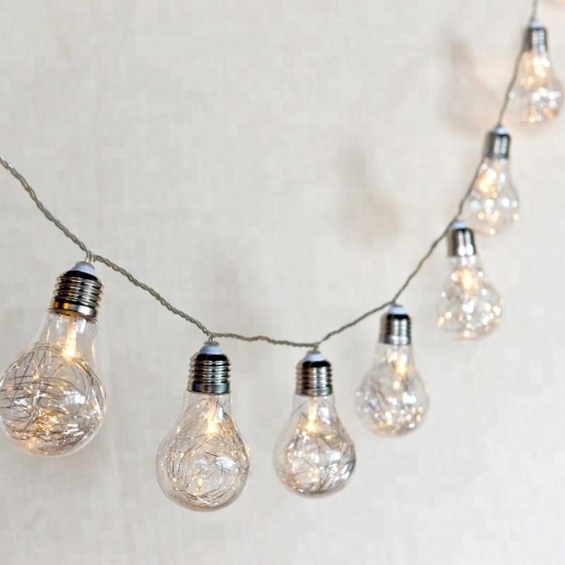 Evermore Battery Operated Edison Bulb Led String Light Chain for Outdoor