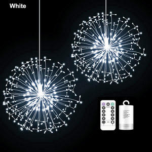 Garden Room  Decoration Battery Operated Firework Light LED Firework  Lantern Led String Fairy Light