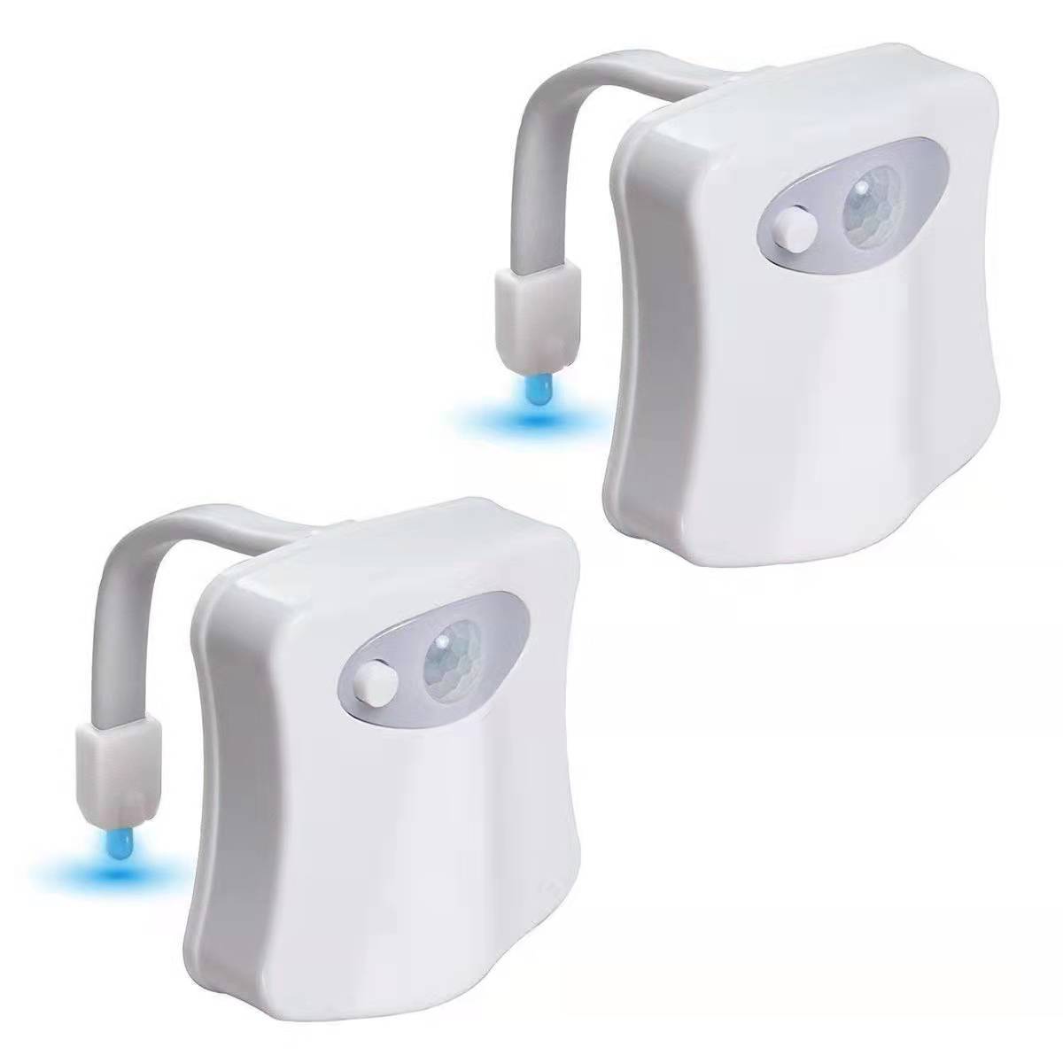 Smart Motion Sensor Toilet Seat Night Light 8 Colors Waterproof Backlight For Toilet Bowl