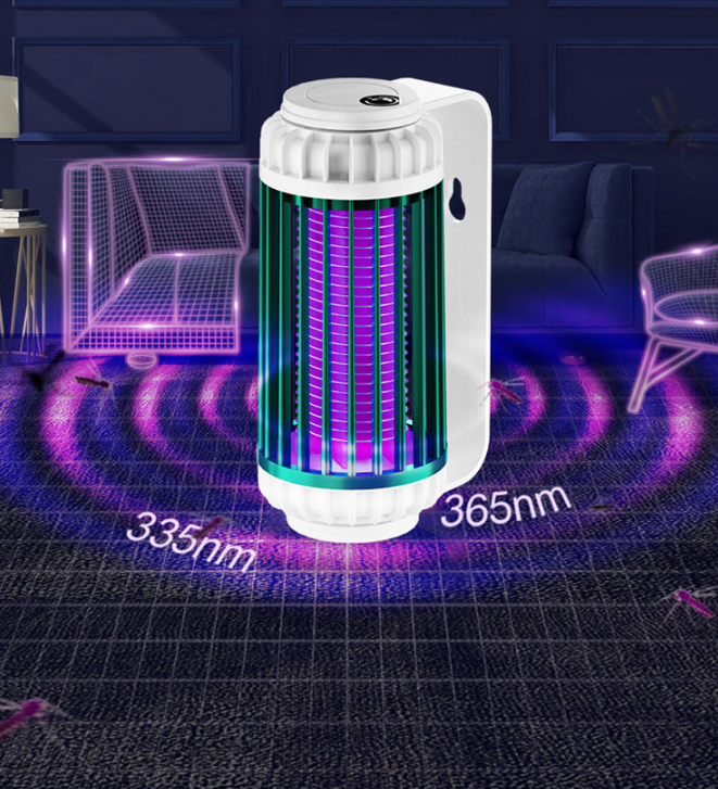 New Electric Shock Mosquito Lamp Household Mosquito Killer Wall-mounted USB Charging Commercial 0utdoor Mosquito Lamp