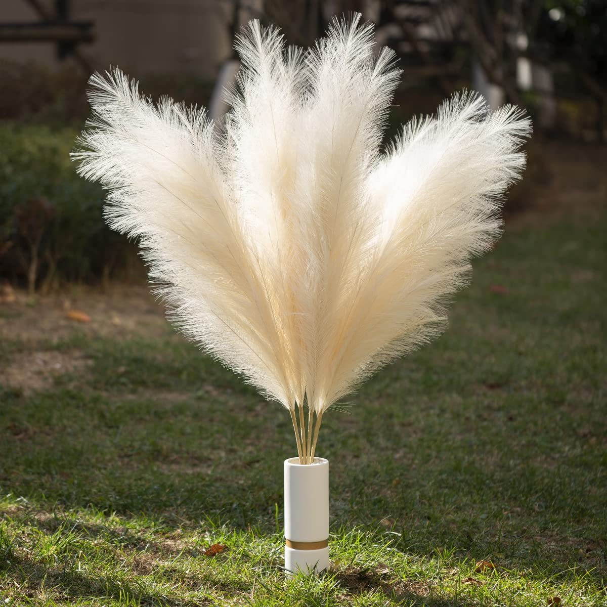 Party Home Decoration 18 Branches Fleur Flores Pamper Grass Tall Small Large Faux Flowers Pampass Pampas Grass Artificial