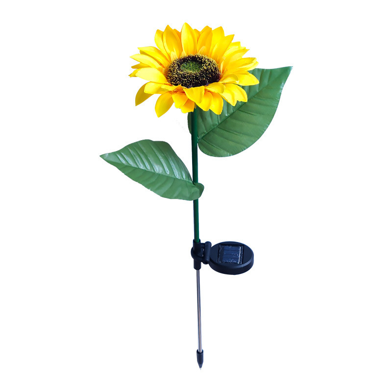 Outdoor waterproof sunflower lamp solor garden decoration light garden decor solar lights