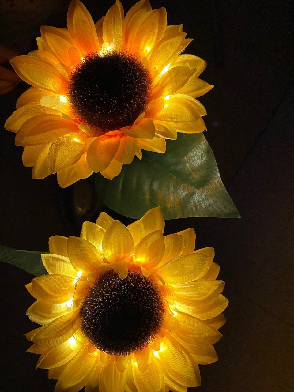 Outdoor waterproof sunflower lamp solor garden decoration light garden decor solar lights