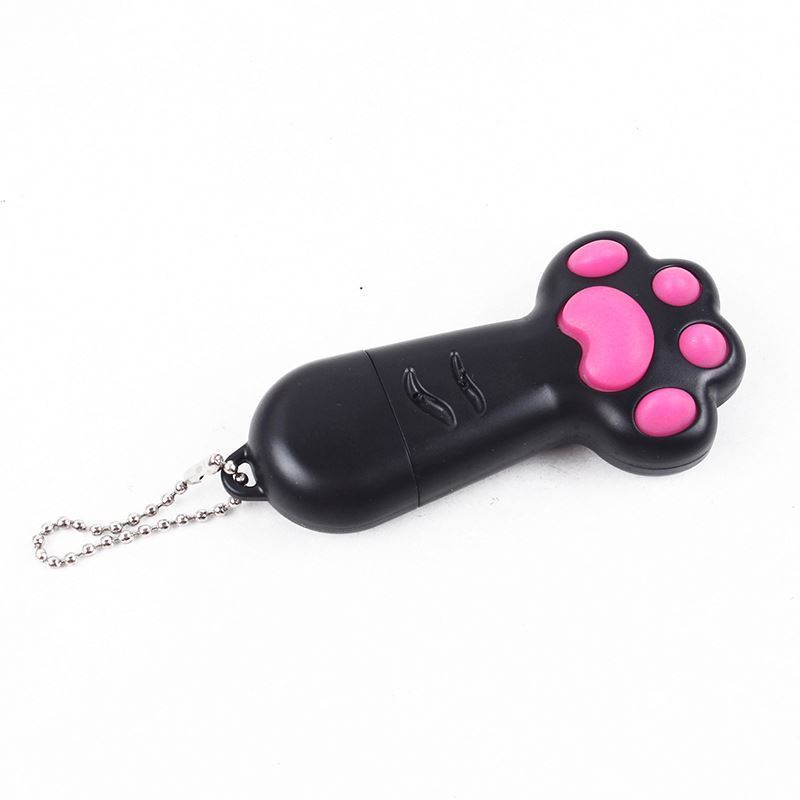 Cute Laser Pointer Cat Toy Paw Beam USB Charge  Cat Training Chaser Toy