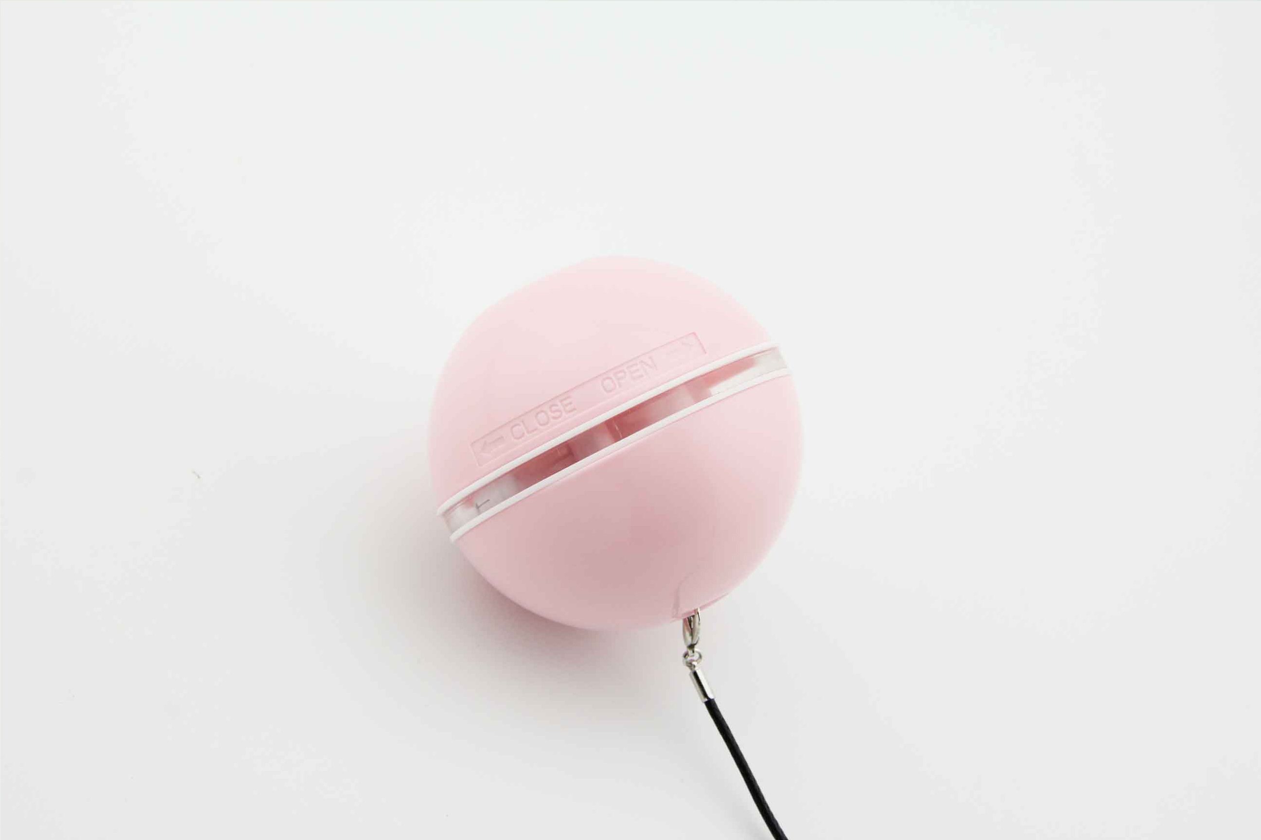 LED Flash Interactive Cat Ball Cat Feather Toys Cat Chaser Toy Ball Laser Pointer USB