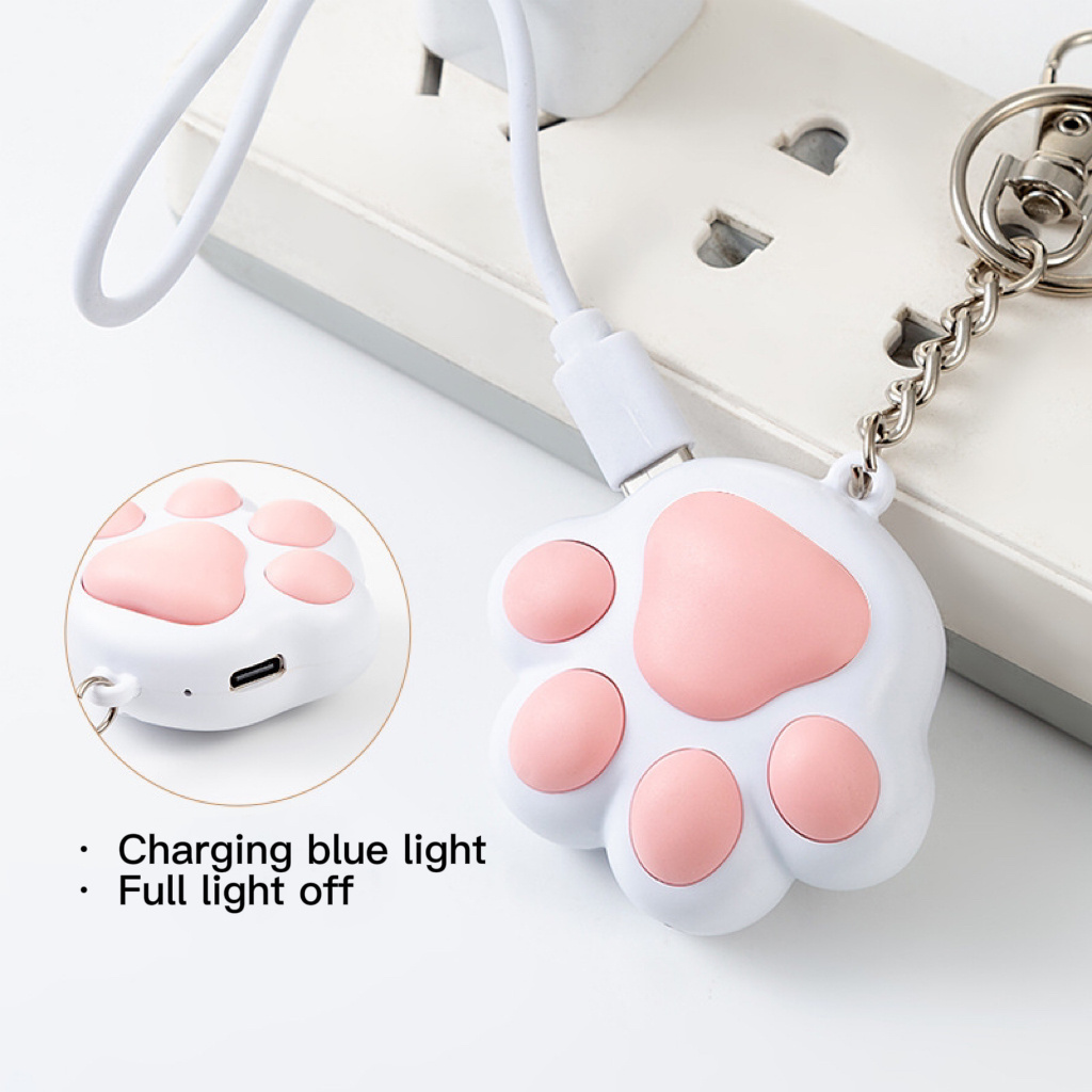 Fashion Laser Pointer Infrared UV Purple Light Charging Projection Interactive Plastic Cat Teaser Toy