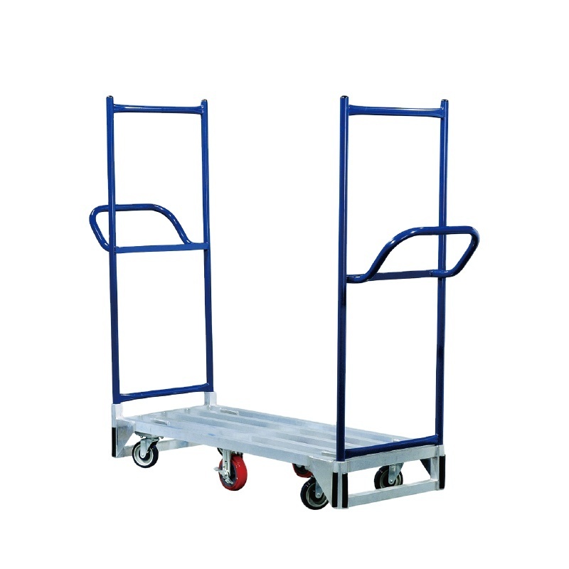 high quality U-Boat Platform Dolly truck 6 wheels shopping cart /trolley cart /garden truck