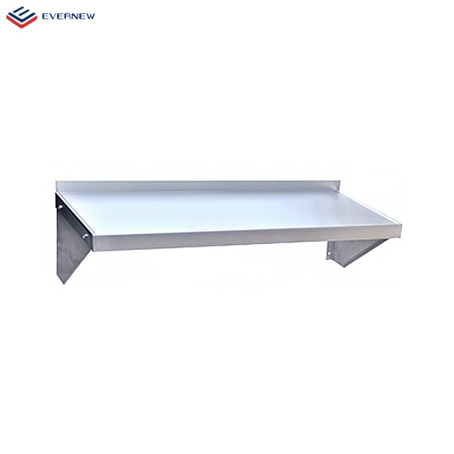 Aluminium decorative floating home wall shelf