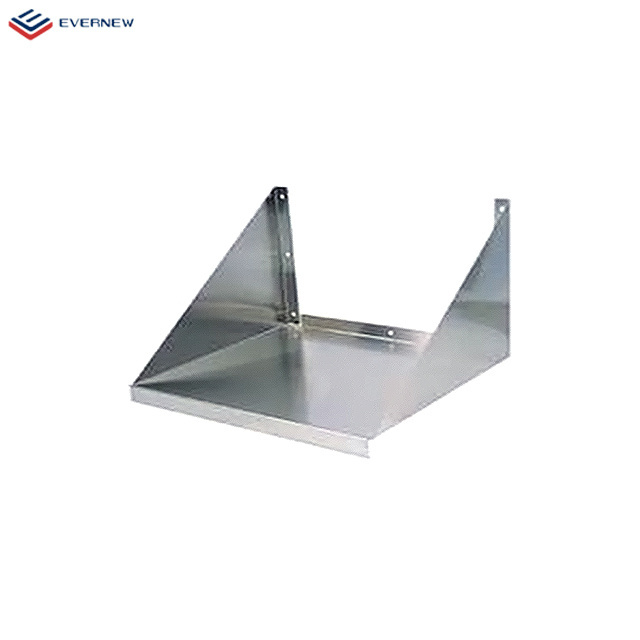 Aluminium decorative floating home wall shelf