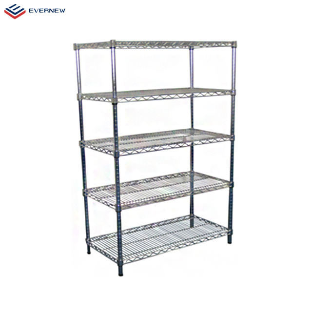 NSF Approved Chrome Plated Commercial Wire Shelving