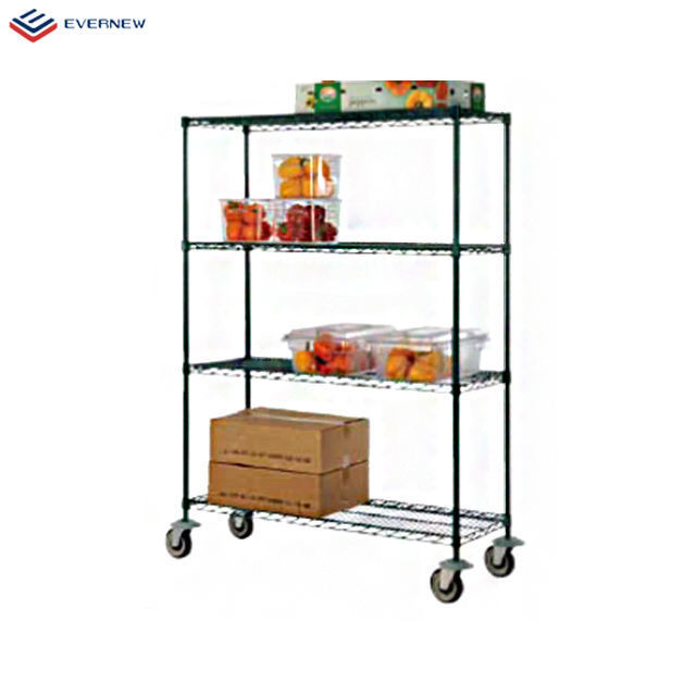 NSF Approved Chrome Plated Commercial Wire Shelving