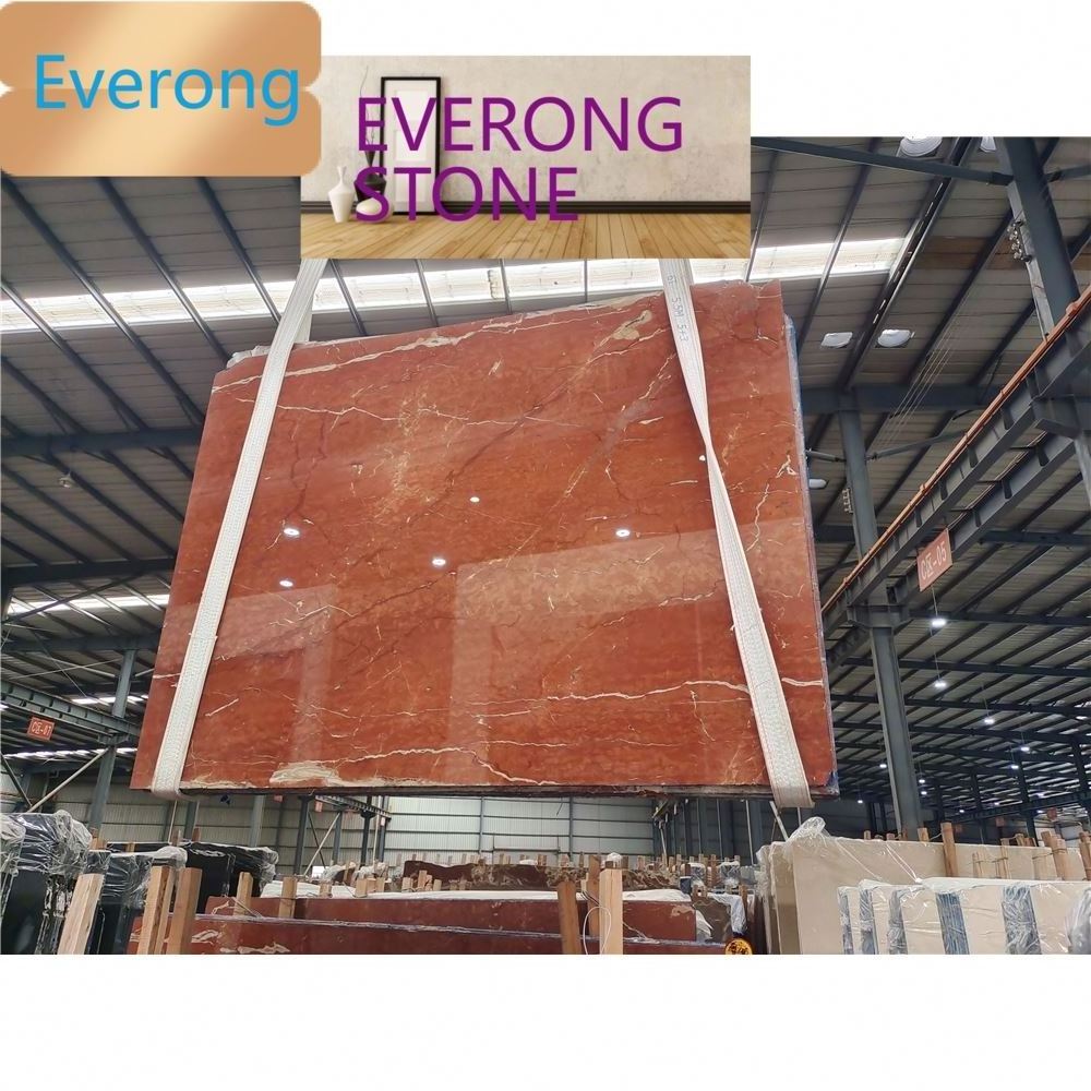 New arrival Spanish Rosso Alicante Rojo Alicante Marble Slabs for Interior Decoration