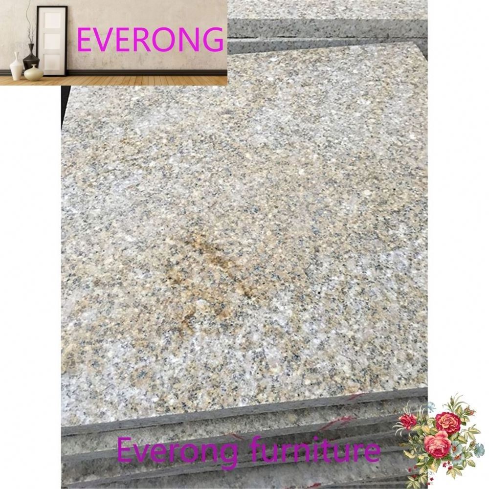 Wholesale Factory Price Flamed Surface High Quality Polished Natural G682  Rustic Yellow Granite Slabs For Floor