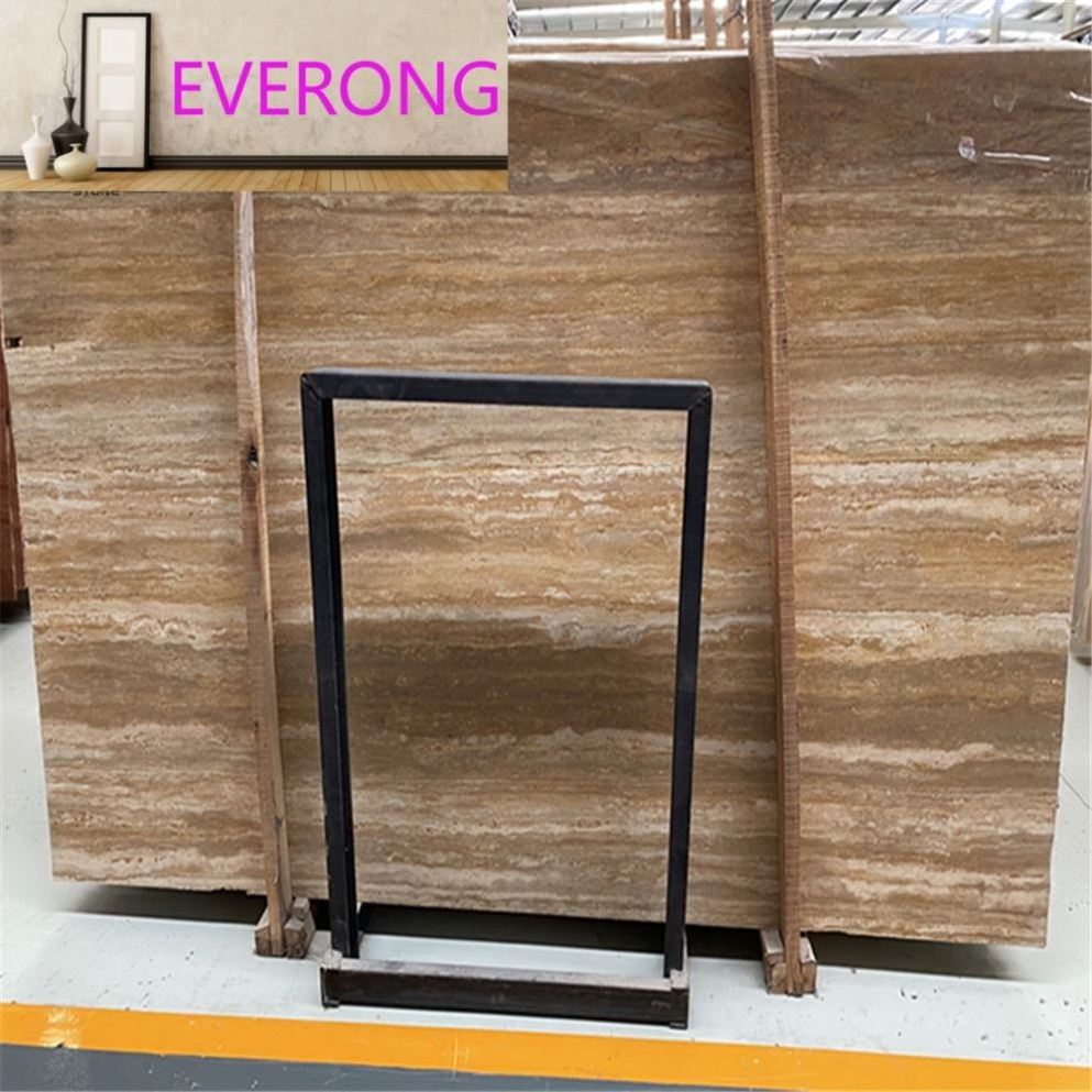 Natural Outdoor Travertine Tiles for Pool Paver Ivory Beige Travertine Tiles for Walls and Floors