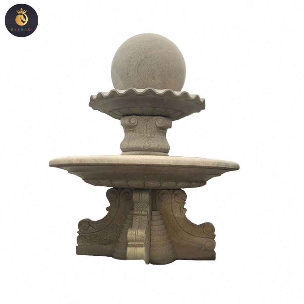 Black Stone Fengshui Sphere Floating Ball Fountain For Sales