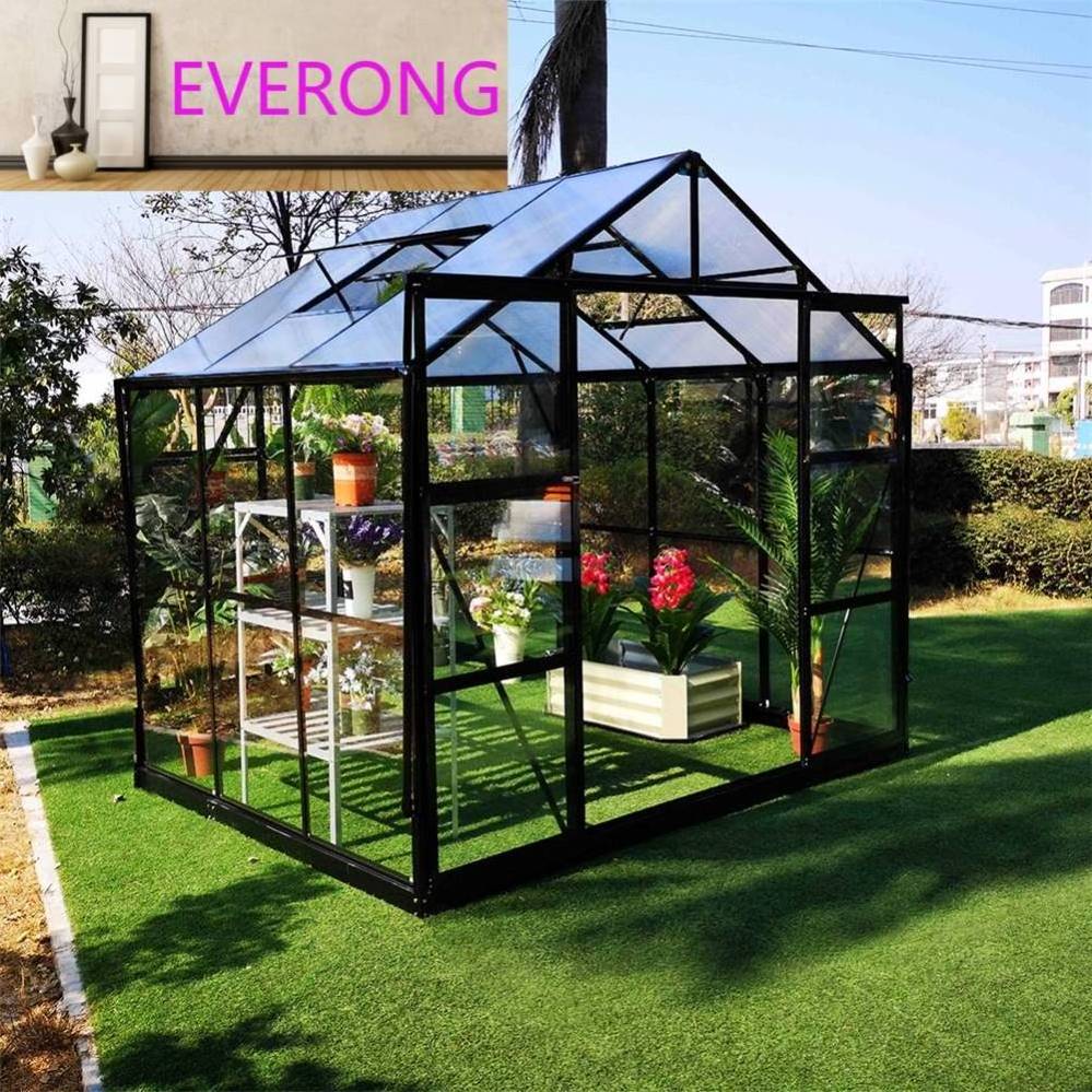 Cheap Factory Price Garden Supplies Buildings Agricultural Greenhouses Frame Plastic Sheet Multi-span Garden Greenhouses PE Mesh