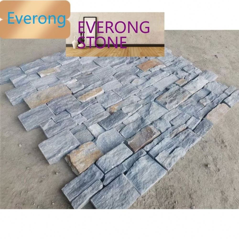 Blue Culture Slate Stone For Villa Wall And Flooring Decoration Slate Stone