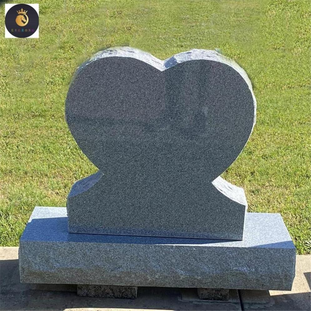 Good Best Price Red Granite Heart shaped Headstone