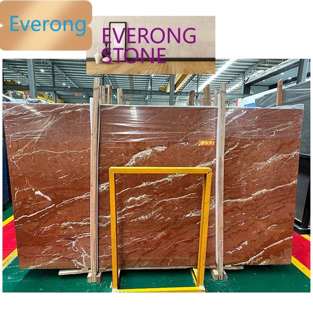 New arrival Spanish Rosso Alicante Rojo Alicante Marble Slabs for Interior Decoration