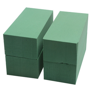 Wholesale Wet Floral Foam Bricks Green Florist Styrofoam Blocks for Spring Fresh Flower Arrangement and Crafts Supply