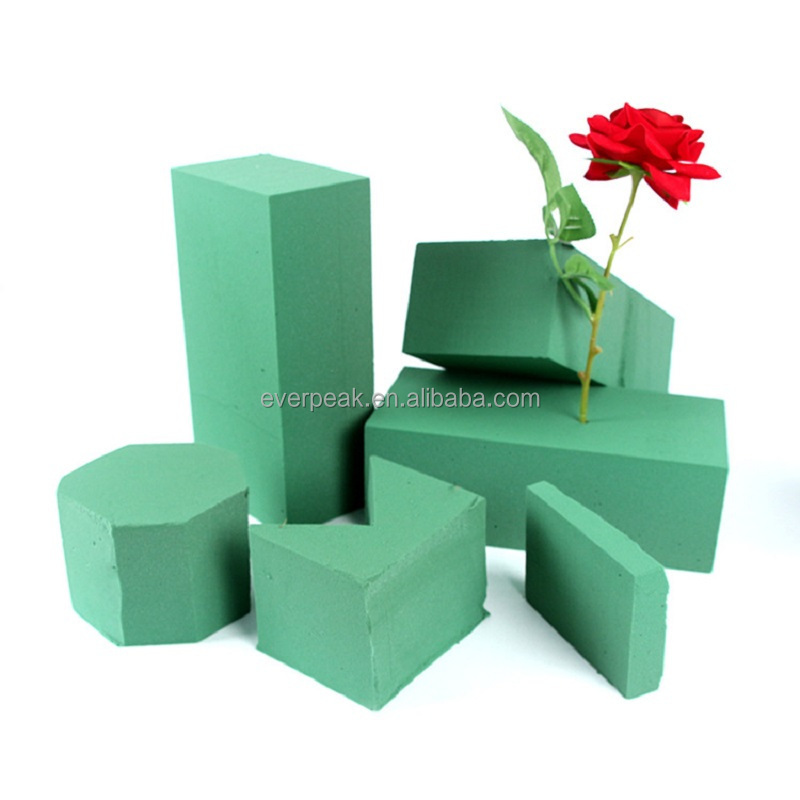 Factory Wholesale Floral Foam Shapes Oasis Flower Bricks Craft Blocks Foam for Wet and Dry Flowers