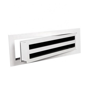 HVAC Diffuser Manufacturer Customized Size Air Conditioning Vent Cover Aluminum Slot Linear Bar Grille