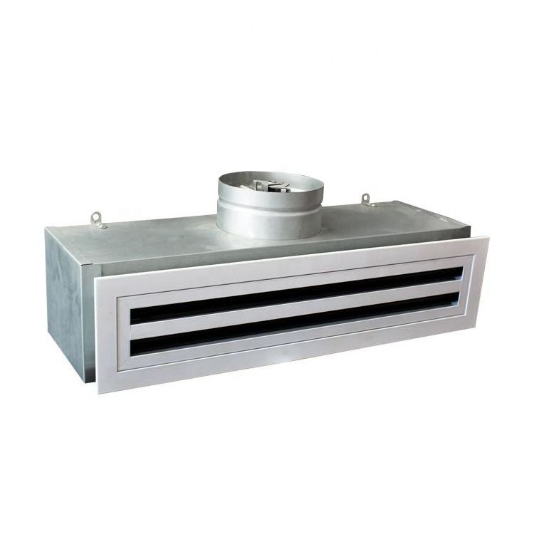 HVAC Diffuser Manufacturer Customized Size Air Conditioning Vent Cover Aluminum Slot Linear Bar Grille