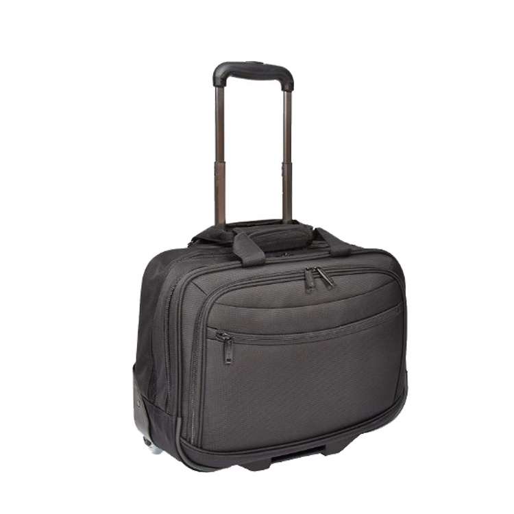 Pilot Case Wheeled Laptop Bag Laptop Trolley Bag for 15'' laptop