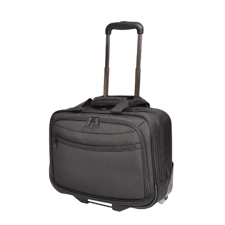 Pilot Case Wheeled Laptop Bag Laptop Trolley Bag for 15'' laptop