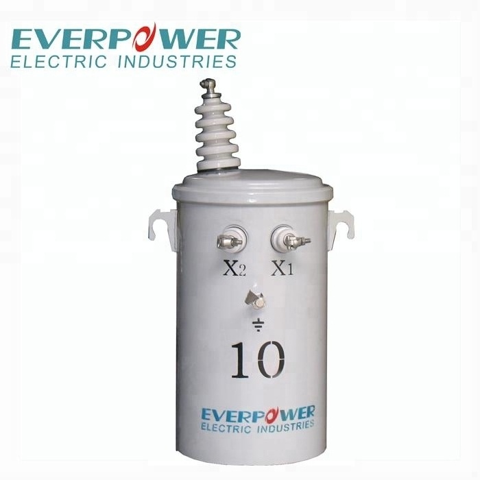 25KVA  distribution transformer 17320/220V single phase pole-mounted transformer completely self-protected transformer